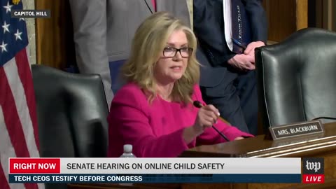 Blackburn to Mark Zuckerberg: "It appears you're trying to be the premier sex trafficking site