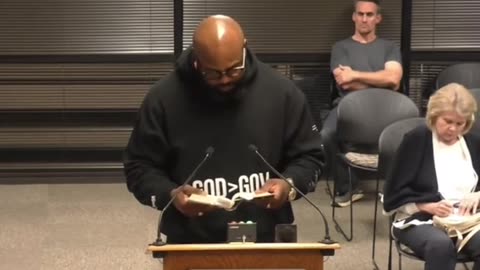 Preacher Blows Away School Board Meeting with TRUTH about school-sanctioned porn