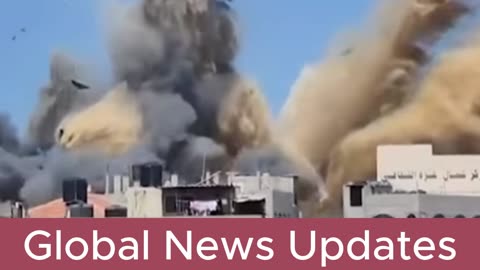 Israel land massive air strike in Gaza