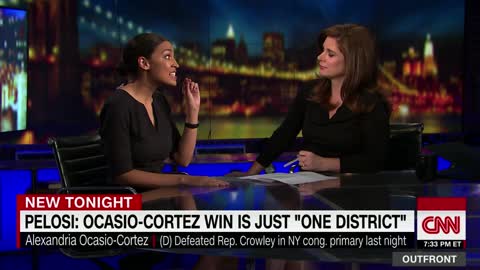 Alexandria Ocasio-Cortez CORRECTS Pelosi — My Win Wasn't Just One District