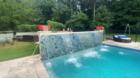 Gunite Pool Renovation And Coping Brookville NY