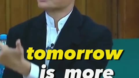Today Is Tough : Jack Ma