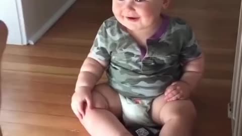 Funny baby laughing/ funniest baby vedio