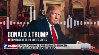 President Trump on the Kari Lake Trial