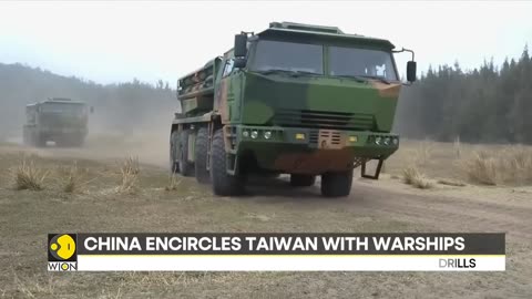 9 warships and 71 jets encircle Taiwan | Latest World News