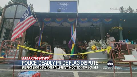 California store owner shot, killed over Pride flag