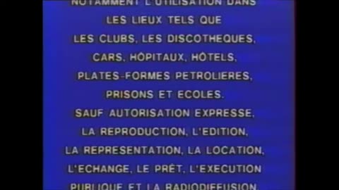 VHS Opening #511 Opening to my 1993 French SECAM VHS of Barefoot Comtessa 6/24/22