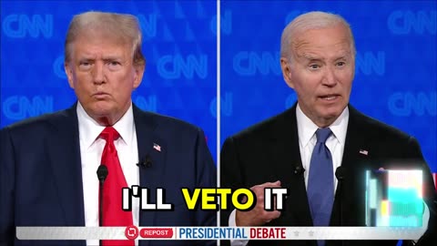 Check It Out - Pt 9 Donald Trump & Joe Biden Presidential Debate 2024! #politics #debate