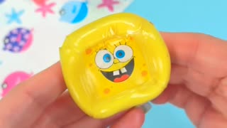 DIY - SPONGE BOB NANO TAPE SQUISHY #shorts #youtubeshorts #nanotape