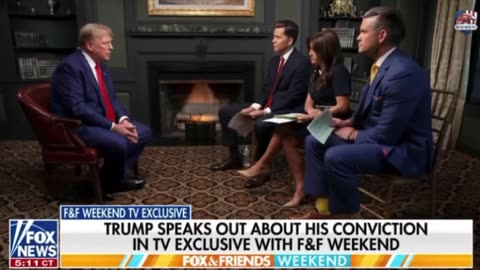 President Trump interview this morning on Fox & Friends