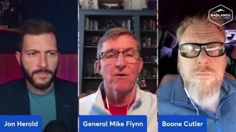 Badlands Media's interview with General Flynn and Boone Cutler regarding 5th gen warfare-short vers