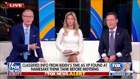'The irony is delicious'- 'Fox & Friends' torch Biden after discovery of classified docs
