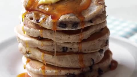 Hot Cross Bun Pancakes