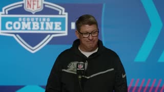 Jason Licht from NFL Scouting Combine on QB Kyle Trask, Retaining Key Free Agents | Press Conference