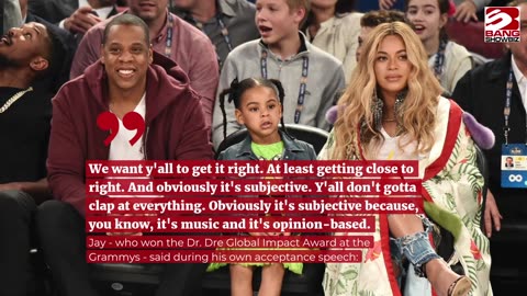 Beyoncé Addresses Album of the Year Snubs.