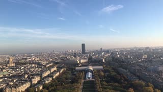 Paris Eiffel Tower walking tour on top Part-5