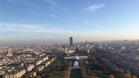 Paris Eiffel Tower walking tour on top Part-5