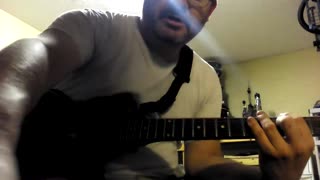 How I play the "MELLO" (Theme Song) on Guitar made for Beginners