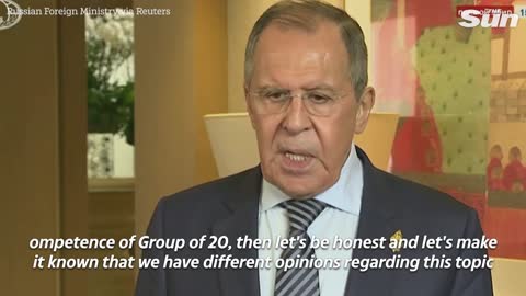 Russia's Lavrov claims 'Ukraine is dragging out war' by delaying negotiations