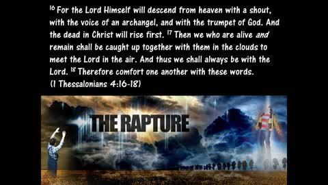 The rapture cover up is in place