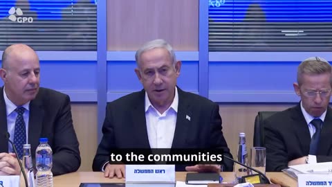 Netanyahu Lays Out Next Steps: "Since This Morning, the State of Israel Has Been at War"