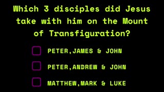 Bible Trivia 3