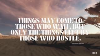 DAILY MOTIVATION 37: Hustle | relaxing background, desert, instrumental, chill, stress relief