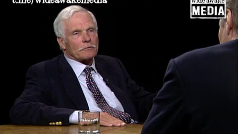 billionaire and founder of CNN, Ted Turner, speaking in 2008 about the need to depopulate the planet