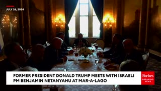 BREAKING NEWS: Donald Trump Meets With Benjamin Netanyahu At Mar-A-Lago