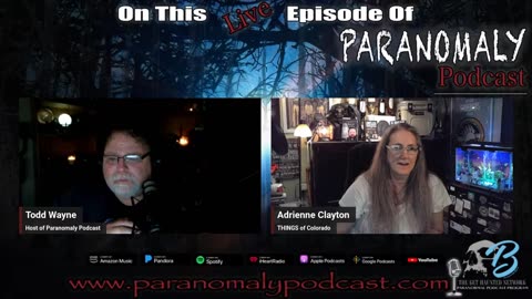 On this episode of Paranomaly Podcast (Feb 26) we are talking with Adrienne Clayton