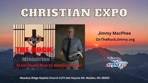 PJNET.tv Christian Expo | Maiden, NC | Jimmy MacPhee