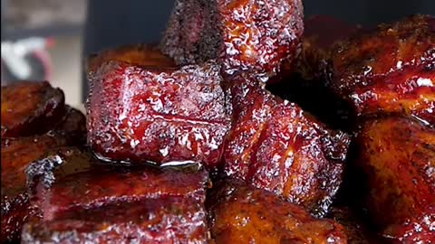 Pork Belly Burnt Ends #Short