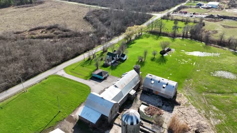 Old Farm - Birdseye view (Drone)