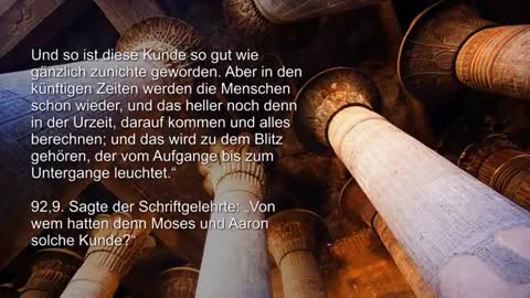 Moses Weisheit, Entsprechungswissenschaft & Wiederkunft Christi ❤️ Das Grosse Johannes Evangelium