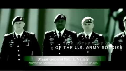 Q Military White hat Information Intelligence Distribution Major General Vallely confirms