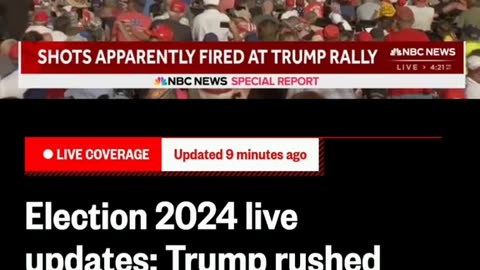 Election 2024 live updates~Trump rushed offstage after loud popping noises heard at Pennsylvania rally