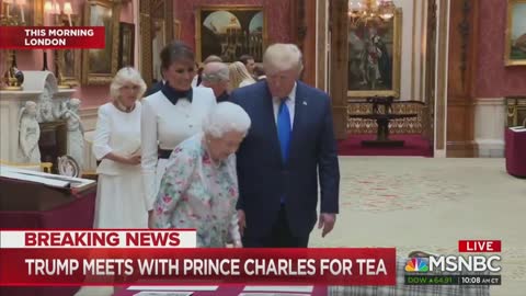The Trumps visit the United Kingdom