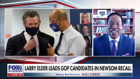 Larry Elder: Latest polls show Gavin Newsom's recall 50:50.