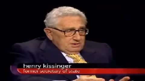 Henry Kissinger: "I Will Kill You. I Will Kill All of You in the Name of Security."