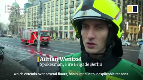 ‘Just chaos’: Aquarium in Berlin bursts, releasing huge volume of water