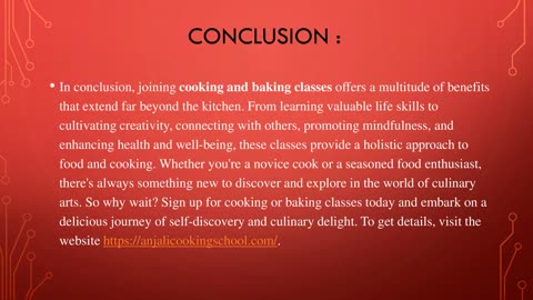 5 Compelling Reasons to Join Cooking and Baking Classes