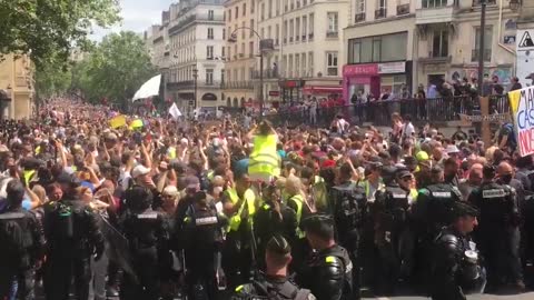 FRANCE PROTESTS JULY 2021