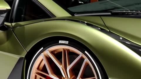 CARS ,CARS, CARS,A Golden Green CAR