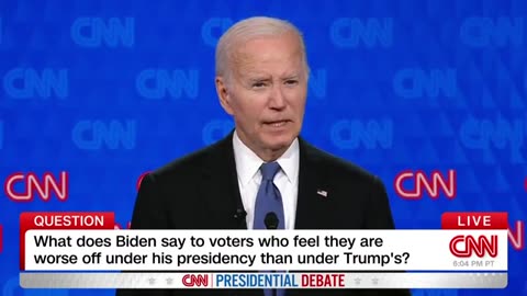 Debate: CNN Hosts the First 2024 Presidential Debate with Joe Biden and Donald Trump - June 27, 2024