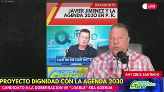 🔥🗳️ Candidato a la gobernacion, prende la llama al elogiar la Agenda 2030.