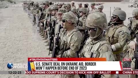 US Senate deal on Ukraine aid, border won’t happen before end of 2023