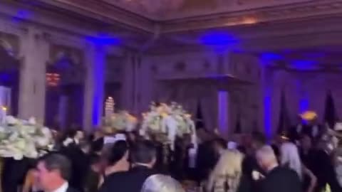 Trump’s New Year’s Eve party at Mar-a-Lago.