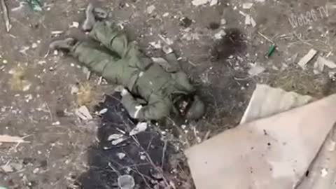 Brutal massacre of Russian soldiers who were surrounded by Ukrainians