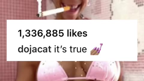 Dojacat official admitted that she has joined Illuminati