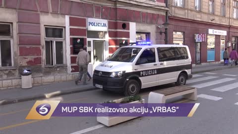 MUP SBK realizovao akciju „VRBAS“